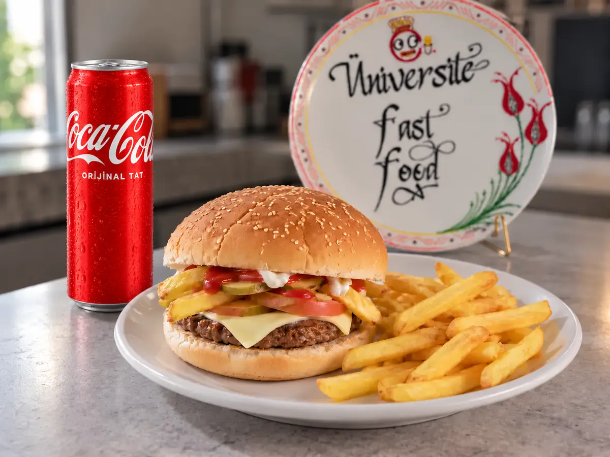 Cheeseburger Menü