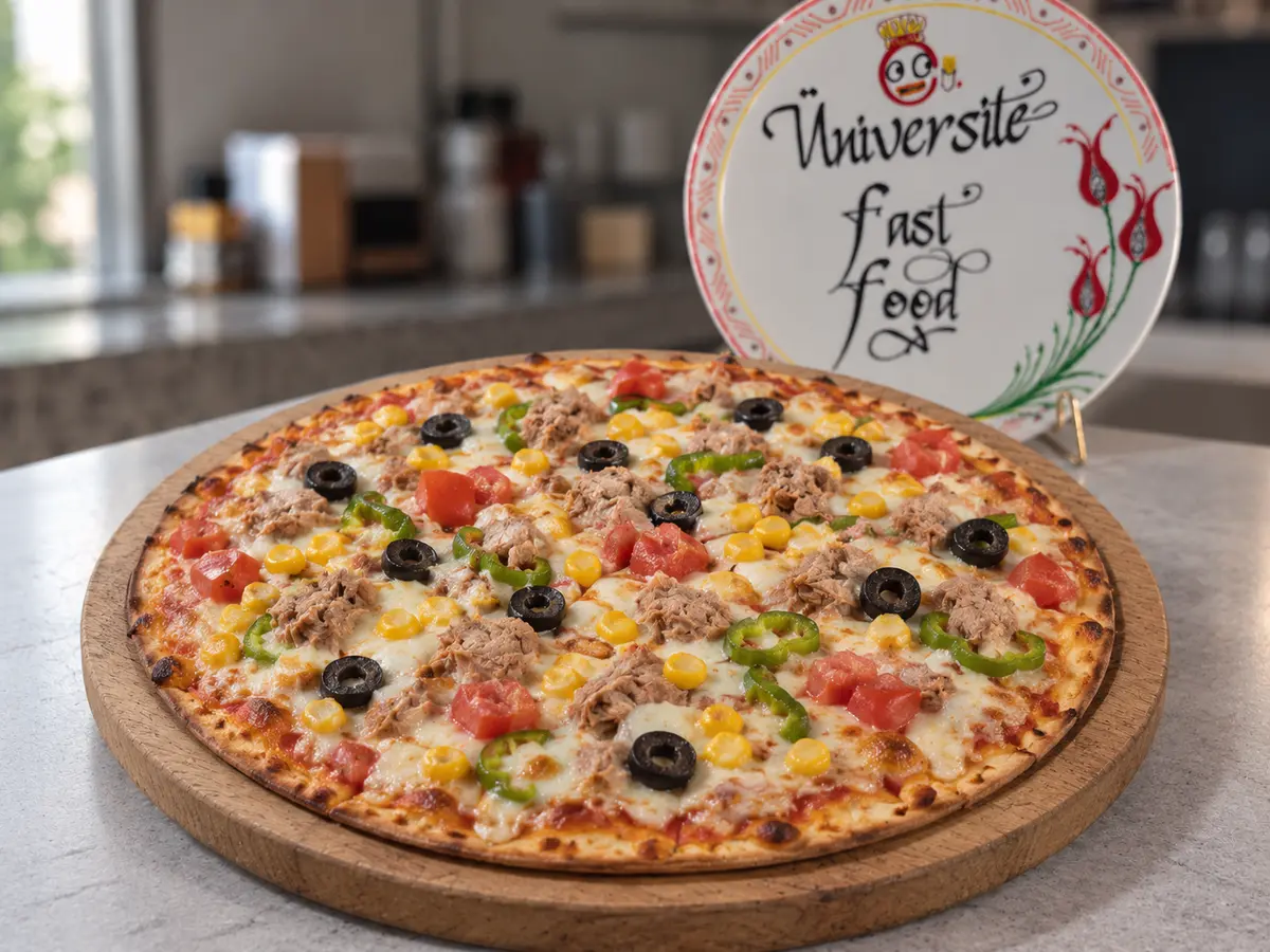 Ton Balıklı Pizza